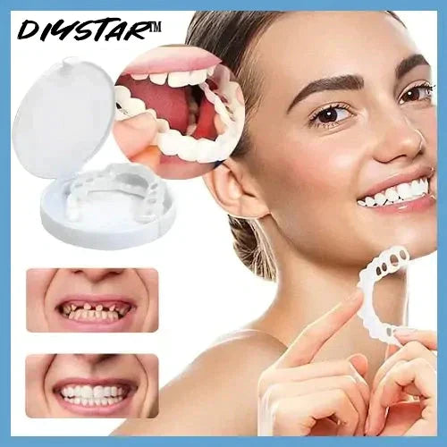 (Limited Time Discount 🔥 Last Day)DIYSTAR™Adjustable Snap-On Dentures⭐