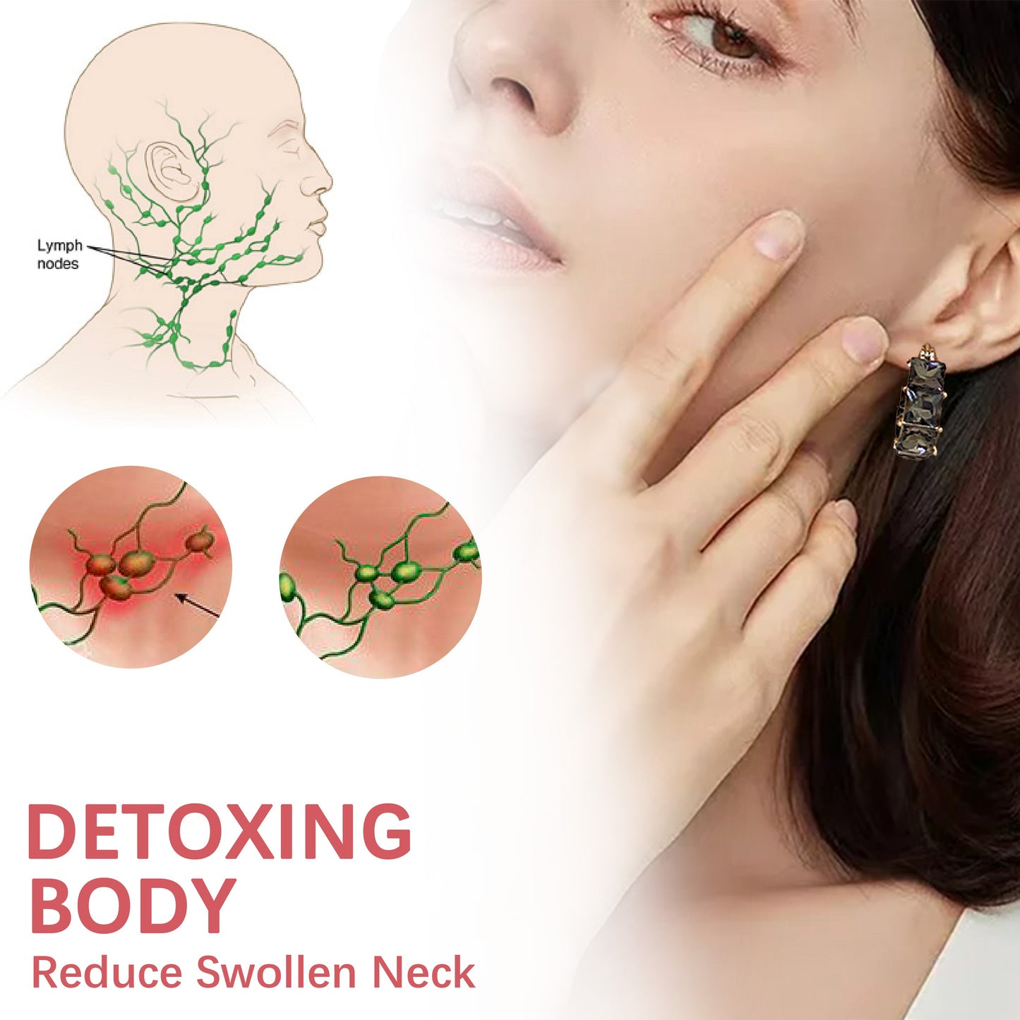 (🔥LAST DAY SALE-80% OFF) Diystar™ Lymphvitic Magnetisch Earrings