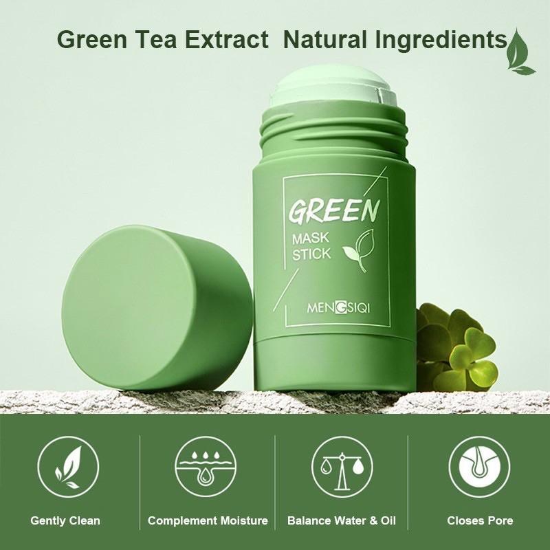 (🔥Hot Sale🔥)Deep Cleanse Green Tea Mask