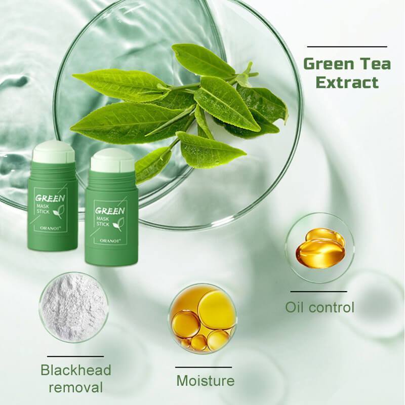 (🔥Hot Sale🔥)Deep Cleanse Green Tea Mask