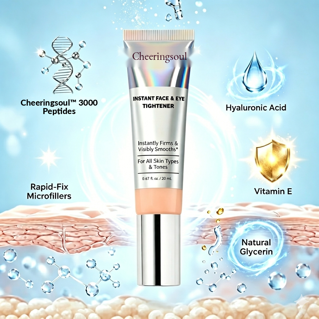 Cheeringsoul™ Instant Face Temporary Tightener – Instant visible results in 60 seconds
