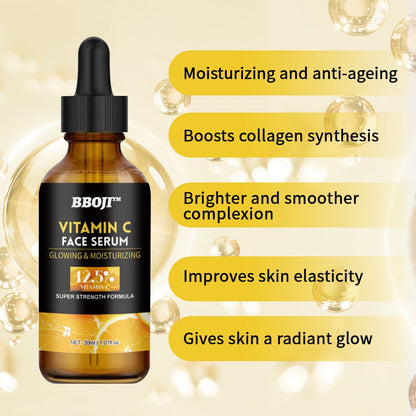BBOJI™ Serum Vitamin C Facial Serum Lightens Fine Lines Firms and Smoothes Moisturizes Skin Anti-Aging Essence