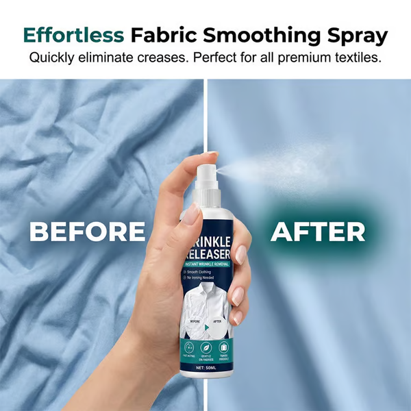 👔✨ Instant wrinkle release – no iron, travel-ready, static-free & fresh.