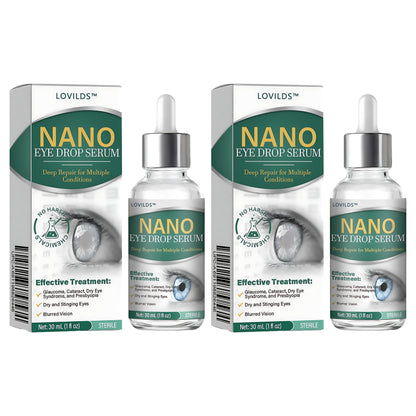 👩‍⚕️LOVILDS™ Nano Eye Drops Serum ✅FDA Approved(Suitable for presbyopia, dry eye syndrome, glaucoma, and cataracts) 👀
