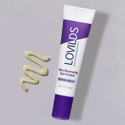 LOVILDS Skin Renewing Eye Cream For Wrinkles | Paraben Free & Opthalmologist Tested