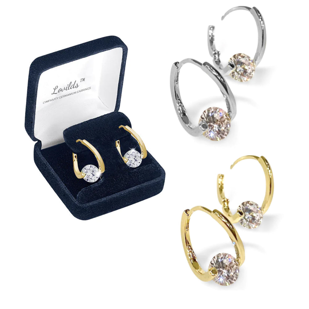 🔥🔥🔥LAST DAY SALE-80% OFF)LOVILDS™ Lymphvity MagneTherapy Germanium Earrings