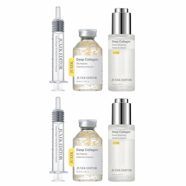 Intensive Collagen Care Set [Silk Collagen & Peptide Face-Lift Duo]