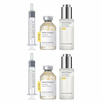 Intensive Collagen Care Set [Silk Collagen & Peptide Face-Lift Duo]