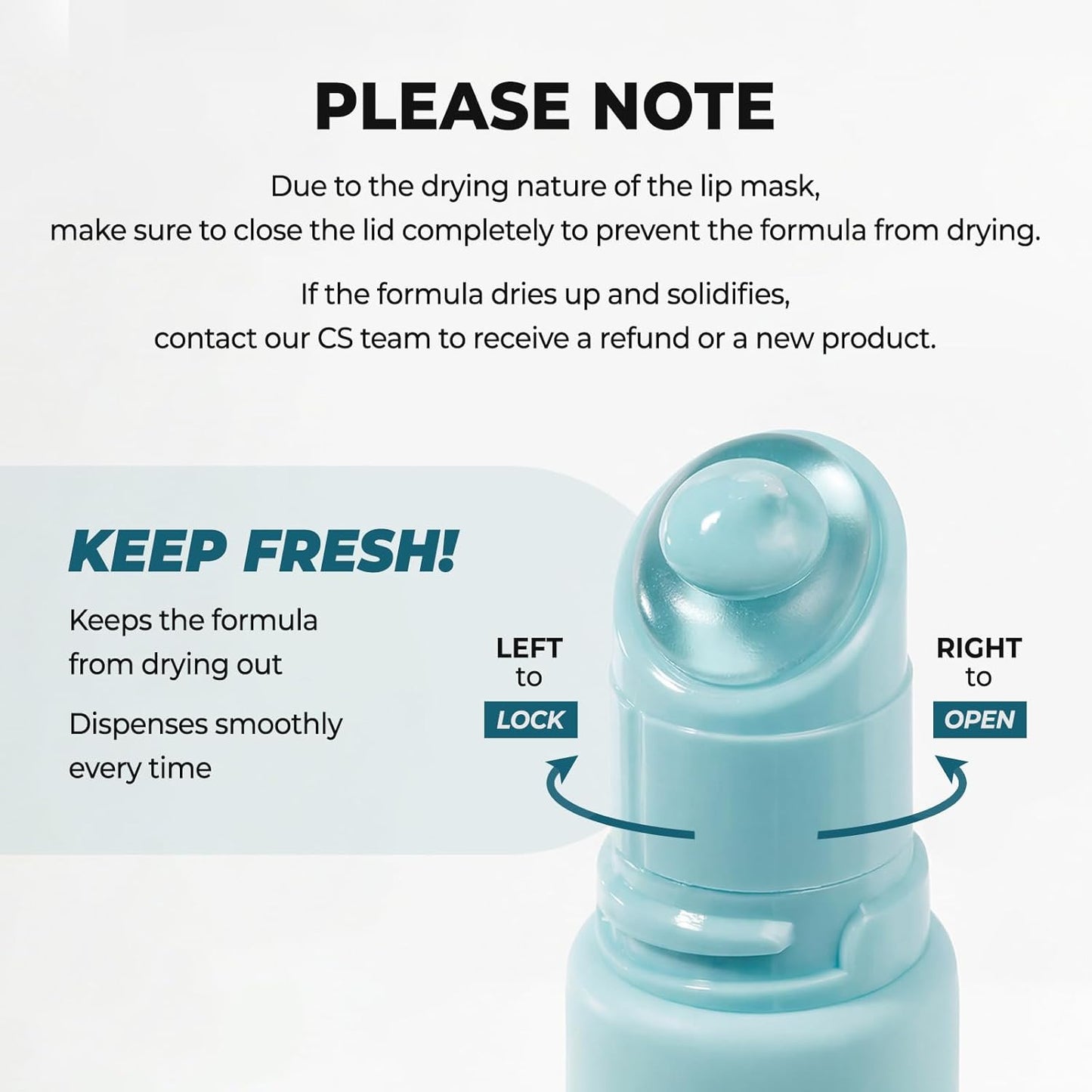 MUWIX Soothing Prep Lip Mask | Gentle Peel-Off Lip Mask for Dead Skin & Flakes