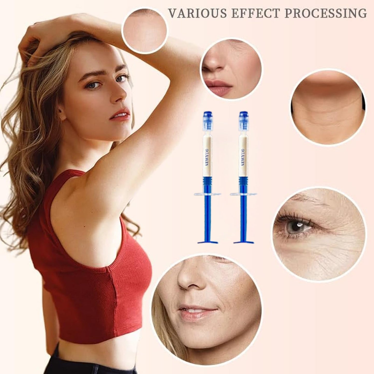 🔥NEWYUO-Polypeptide Collagen Elastic Essence Cream Moisturizing Hydrating Firming Low Irritating Serum