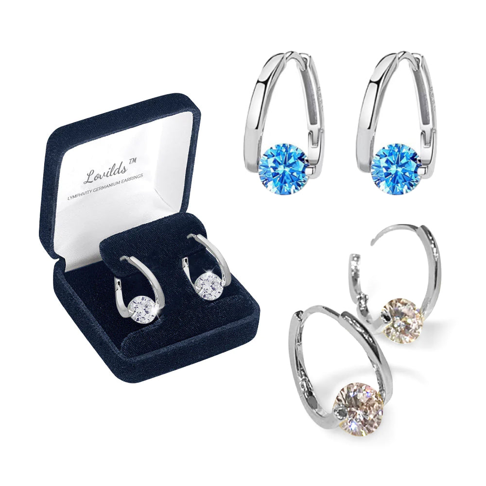 🔥🔥🔥LAST DAY SALE-80% OFF)LOVILDS™ Lymphvity MagneTherapy Germanium Earrings