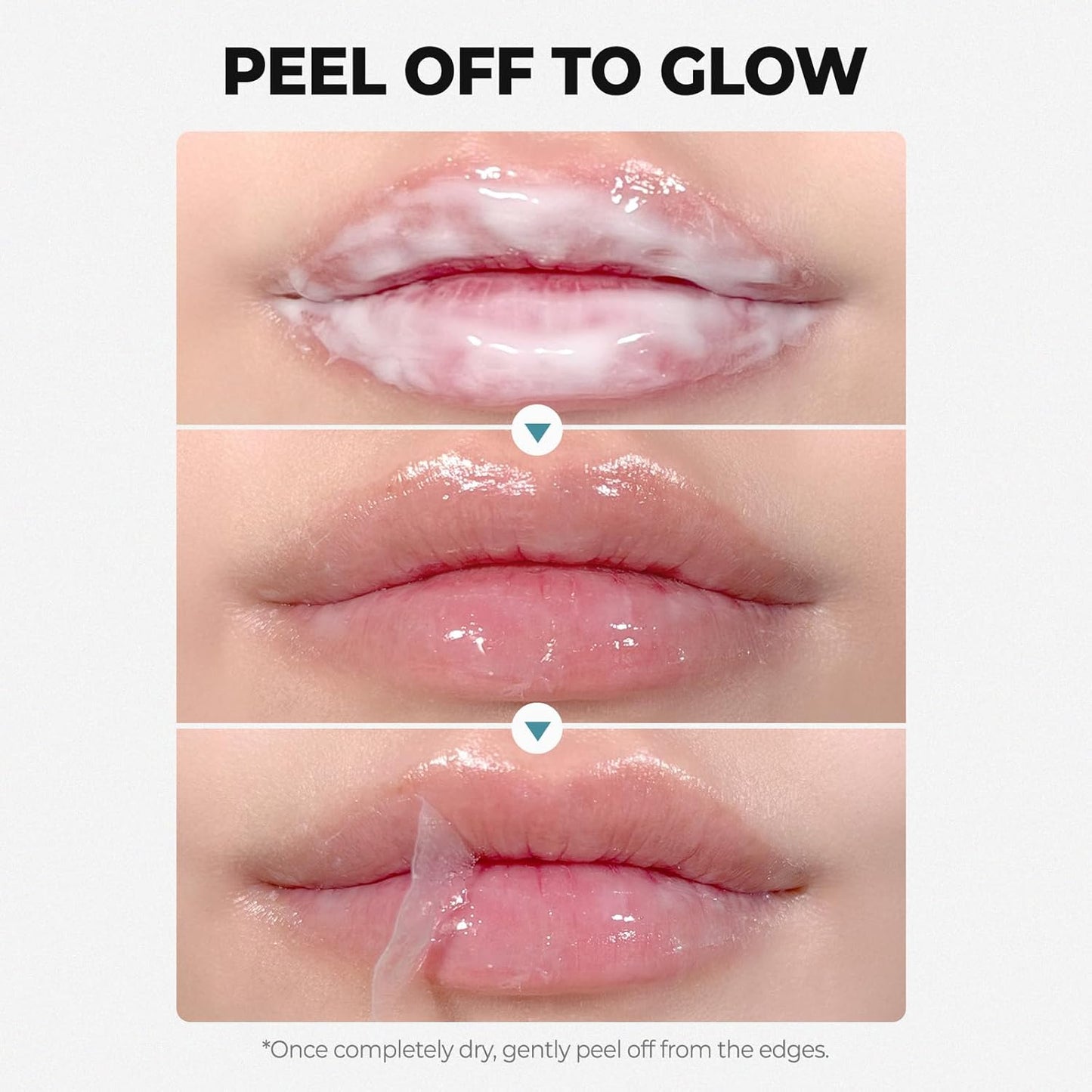 MUWIX Soothing Prep Lip Mask | Gentle Peel-Off Lip Mask for Dead Skin & Flakes