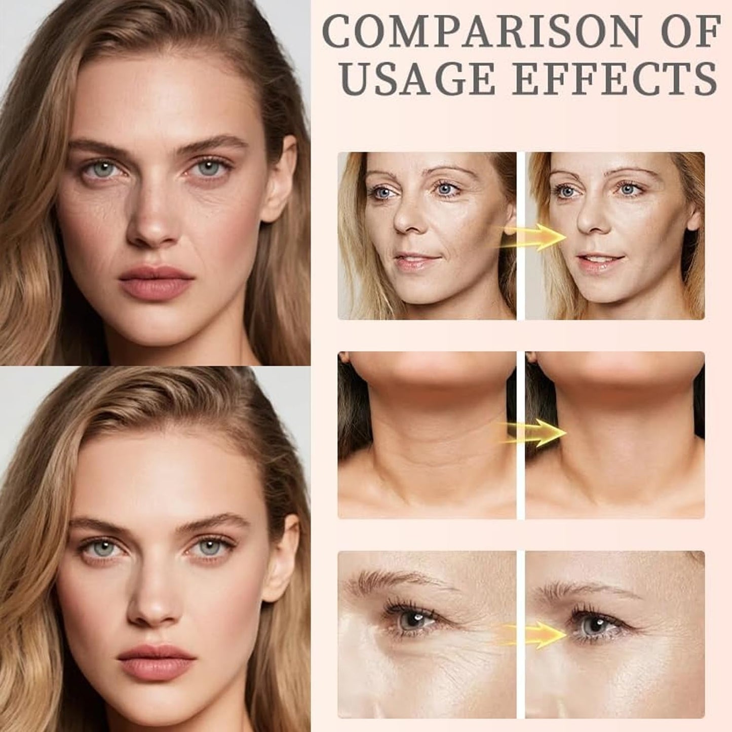 🔥NEWYUO-Polypeptide Collagen Elastic Essence Cream Moisturizing Hydrating Firming Low Irritating Serum