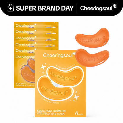[Cheeringsoul]Kojic Acid Turmeric Vita Jelly Eye Mask