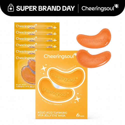 [Cheeringsoul]Kojic Acid Turmeric Vita Jelly Eye Mask