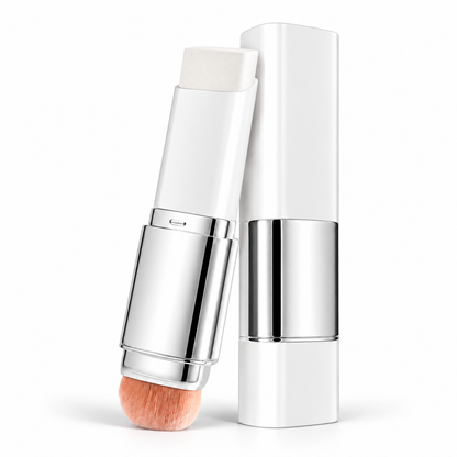 Lightweight Hydrating Foundation Stick with Built-In Brush