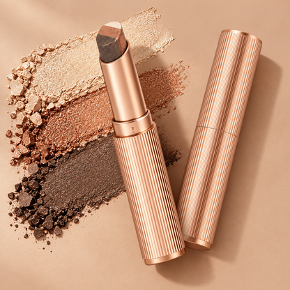 3-Color Matte & Shimmer Eyeshadow Stick