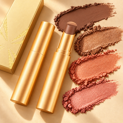 3-Color Shimmer Gradient Eyeshadow Stick