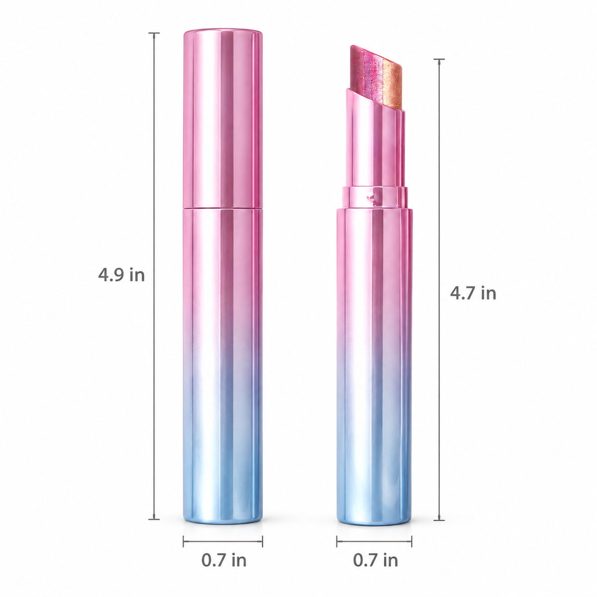 Three-Tone Gradient Shimmer Eye Shadow Stick