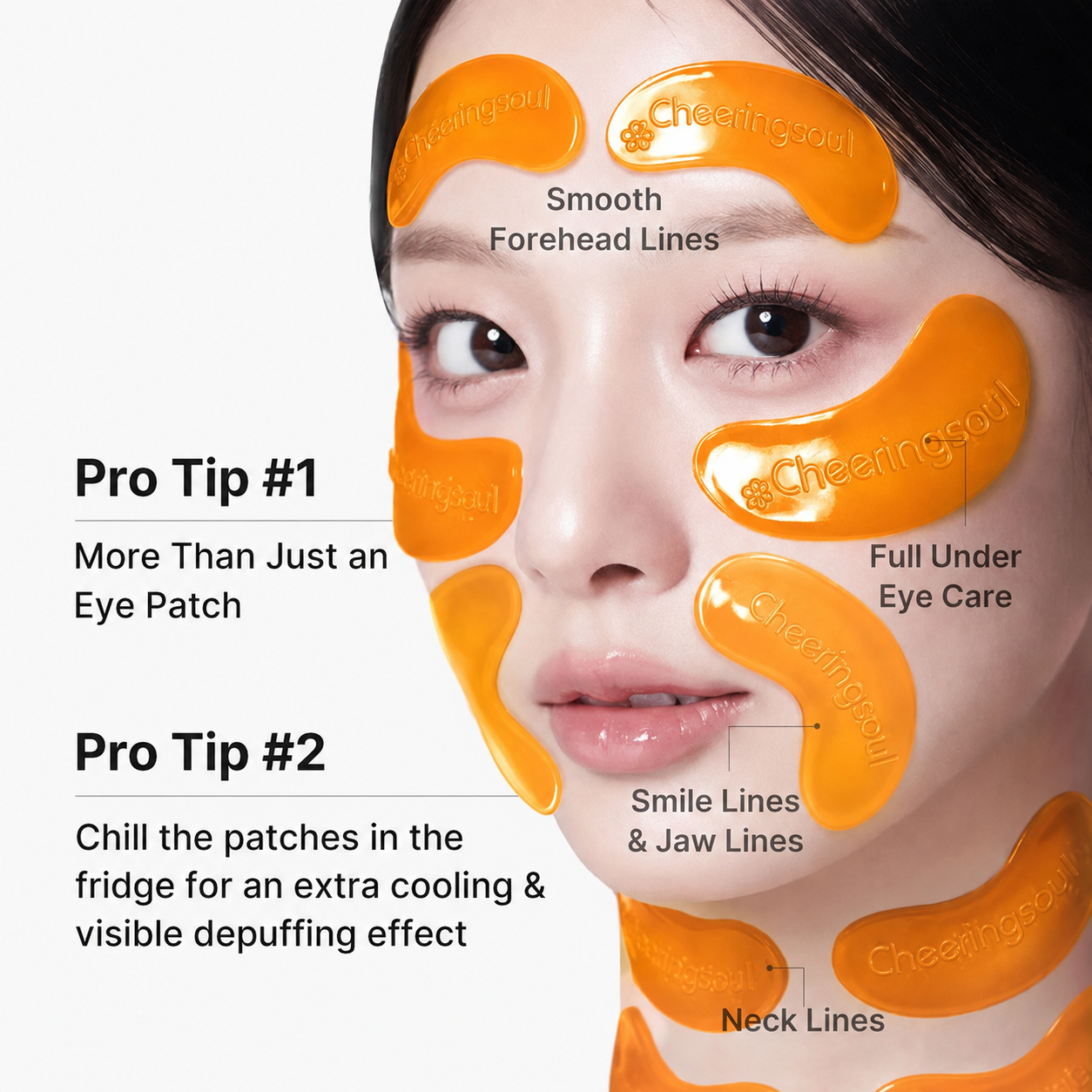 [Cheeringsoul]Kojic Acid Turmeric Vita Jelly Eye Mask