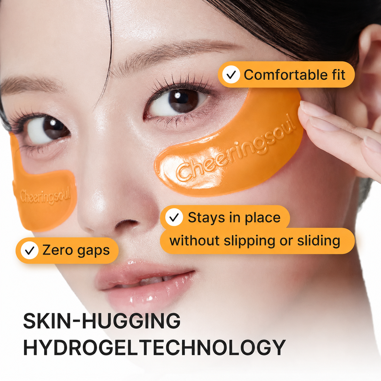[Cheeringsoul]Kojic Acid Turmeric Vita Jelly Eye Mask