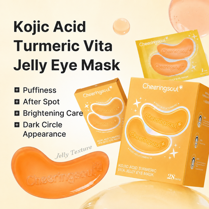 [Cheeringsoul]Kojic Acid Turmeric Vita Jelly Eye Mask