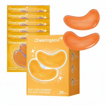 [Cheeringsoul]Kojic Acid Turmeric Vita Jelly Eye Mask