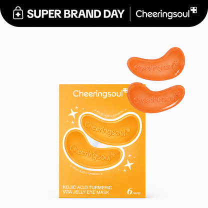 [Cheeringsoul]Kojic Acid Turmeric Vita Jelly Eye Mask