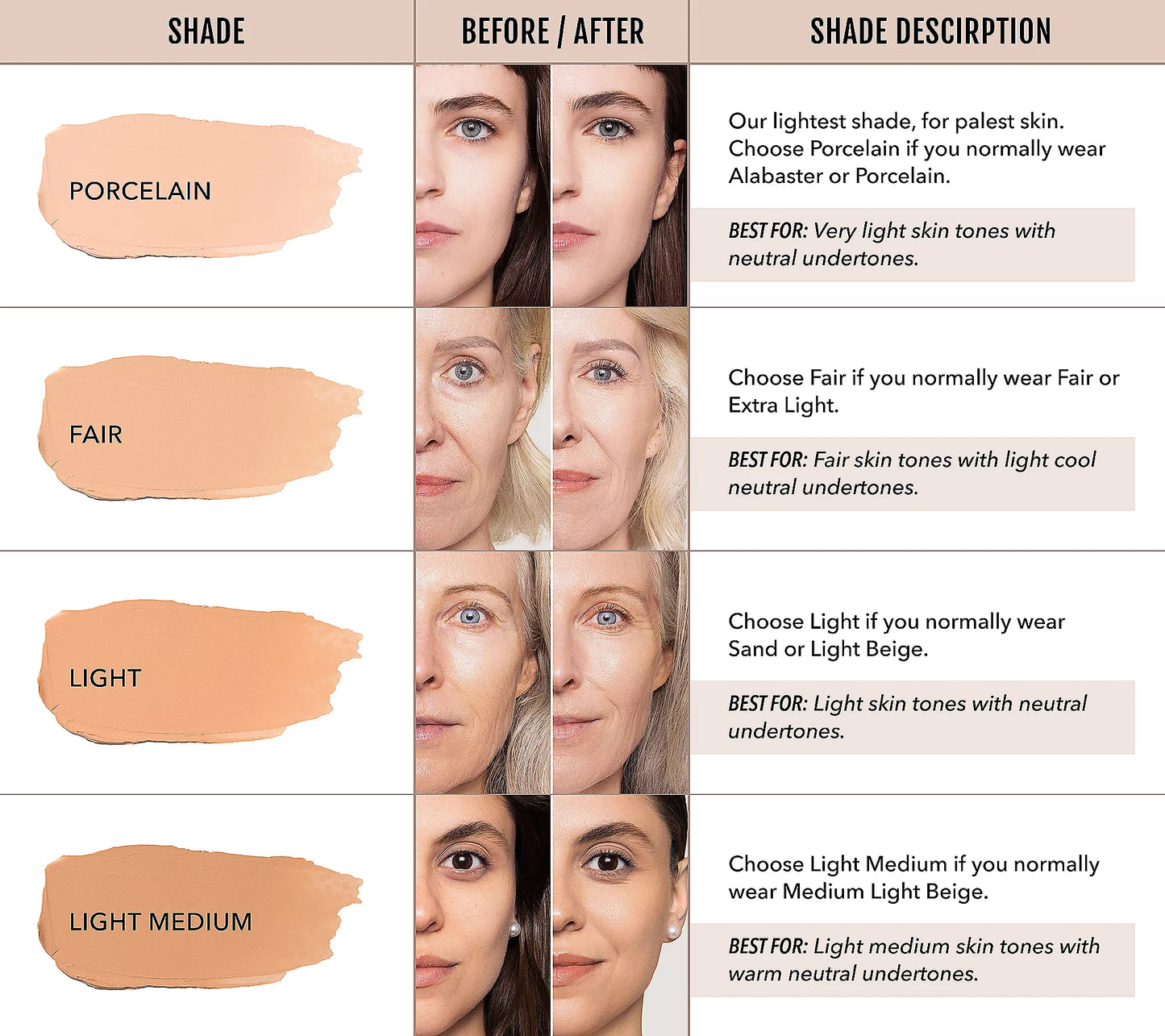 Newyuo®  4-in-1 Foundation with Brush