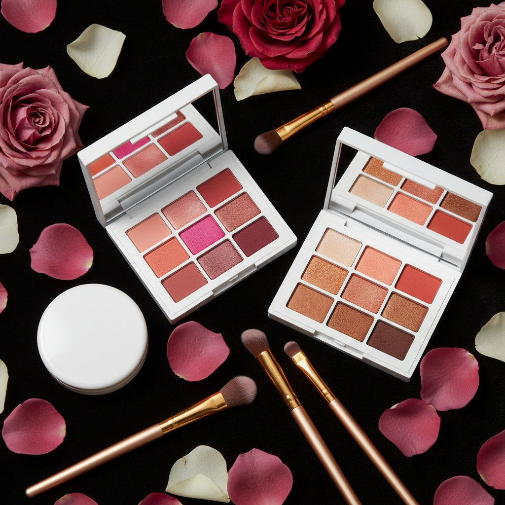 Eyeshadow Flat Lay
