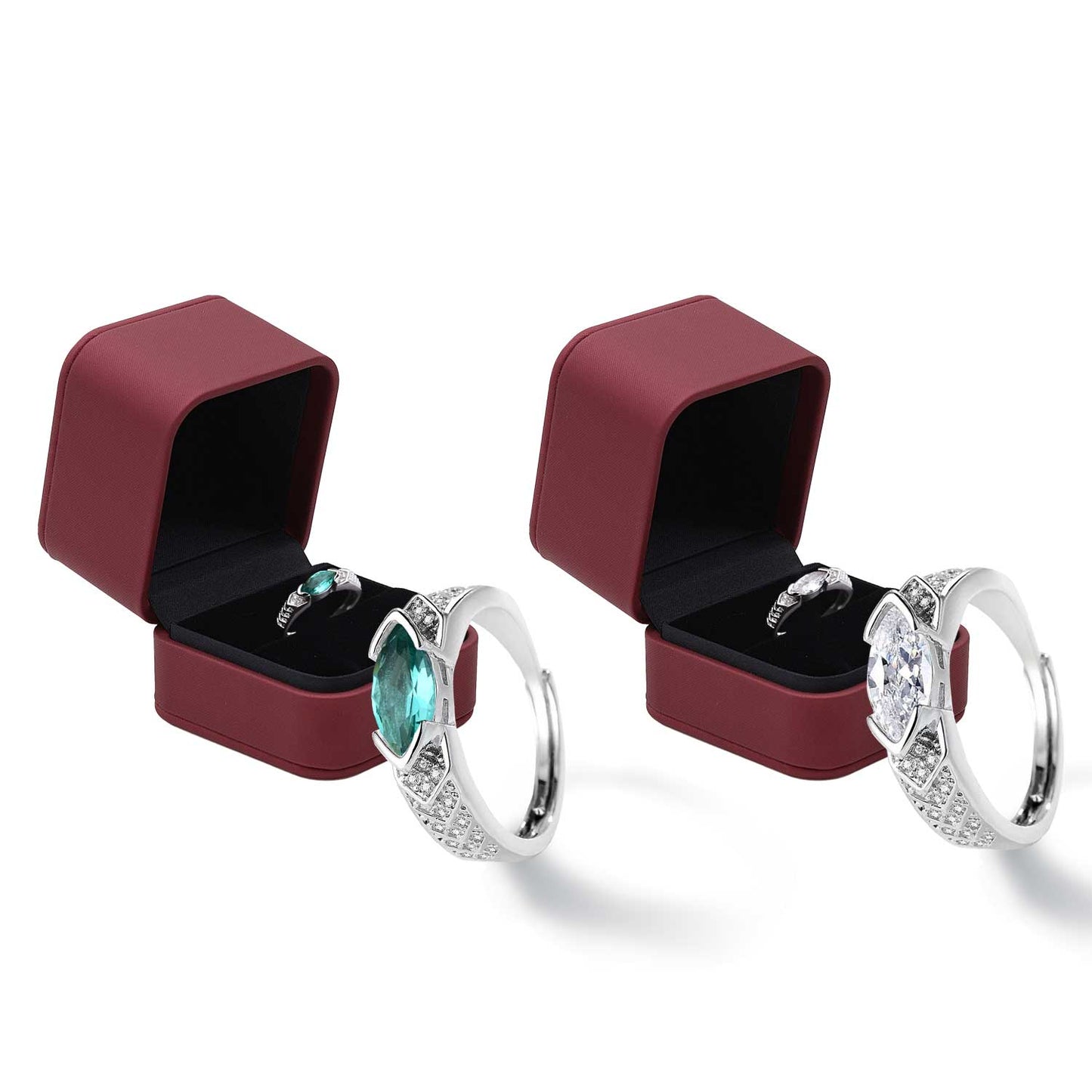 (🔥LAST DAY SALE-80% OFF)Miniyou Magnetology Moissanite Diamond Ring