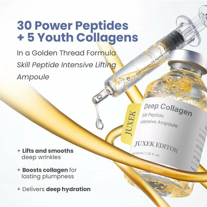 Intensive Collagen Care Set [Silk Collagen & Peptide Face-Lift Duo]